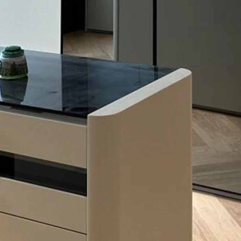 Italian minimalist cream white walk-in closet (3)