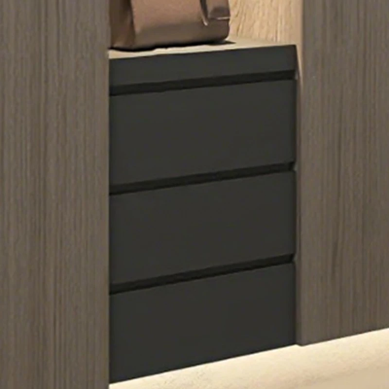 Light oak full-height entry shoe cabinet (3)