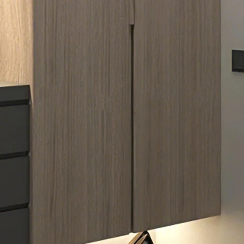 Light oak full-height entry shoe cabinet (5)