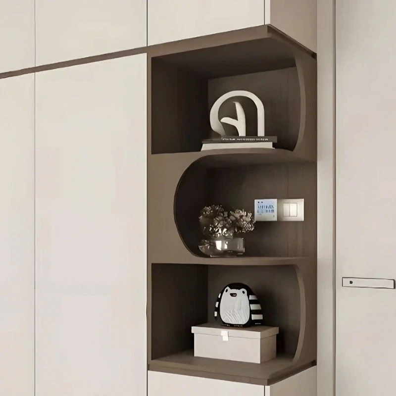 Off-white full-height bedroom wardrobe (2)